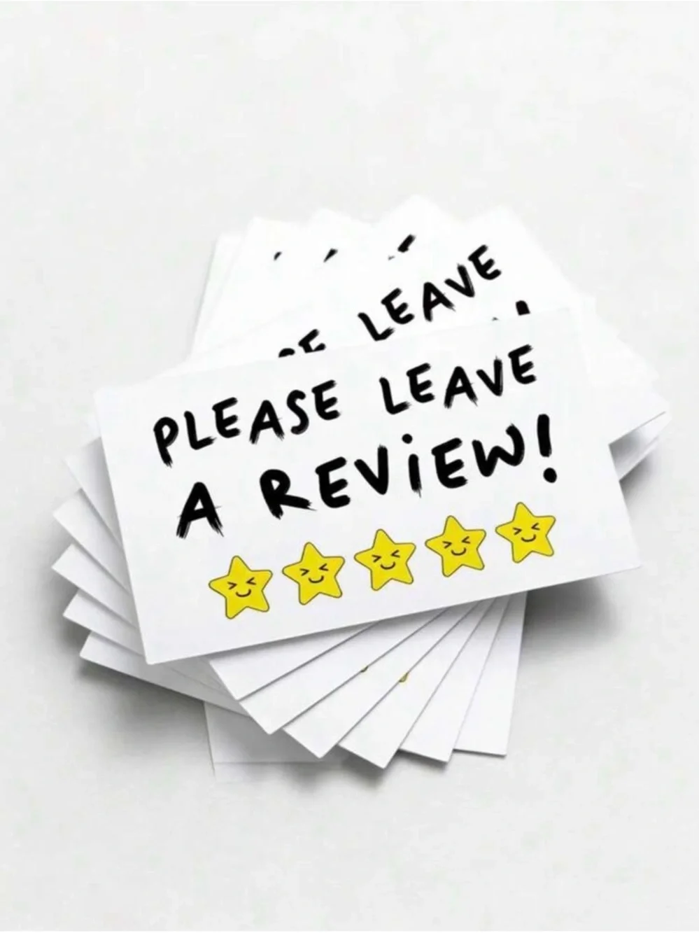 🌈 Please leave a review, 25 ct cards